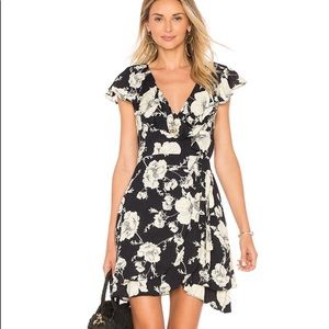 NWT Free People French Quarter wrap mini dress